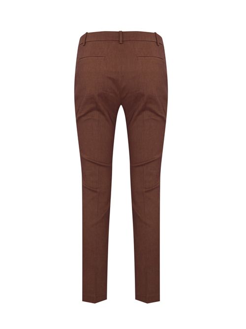 Pantalone Bello in lino stretch Marrone PINKO | 100155 A34IL78